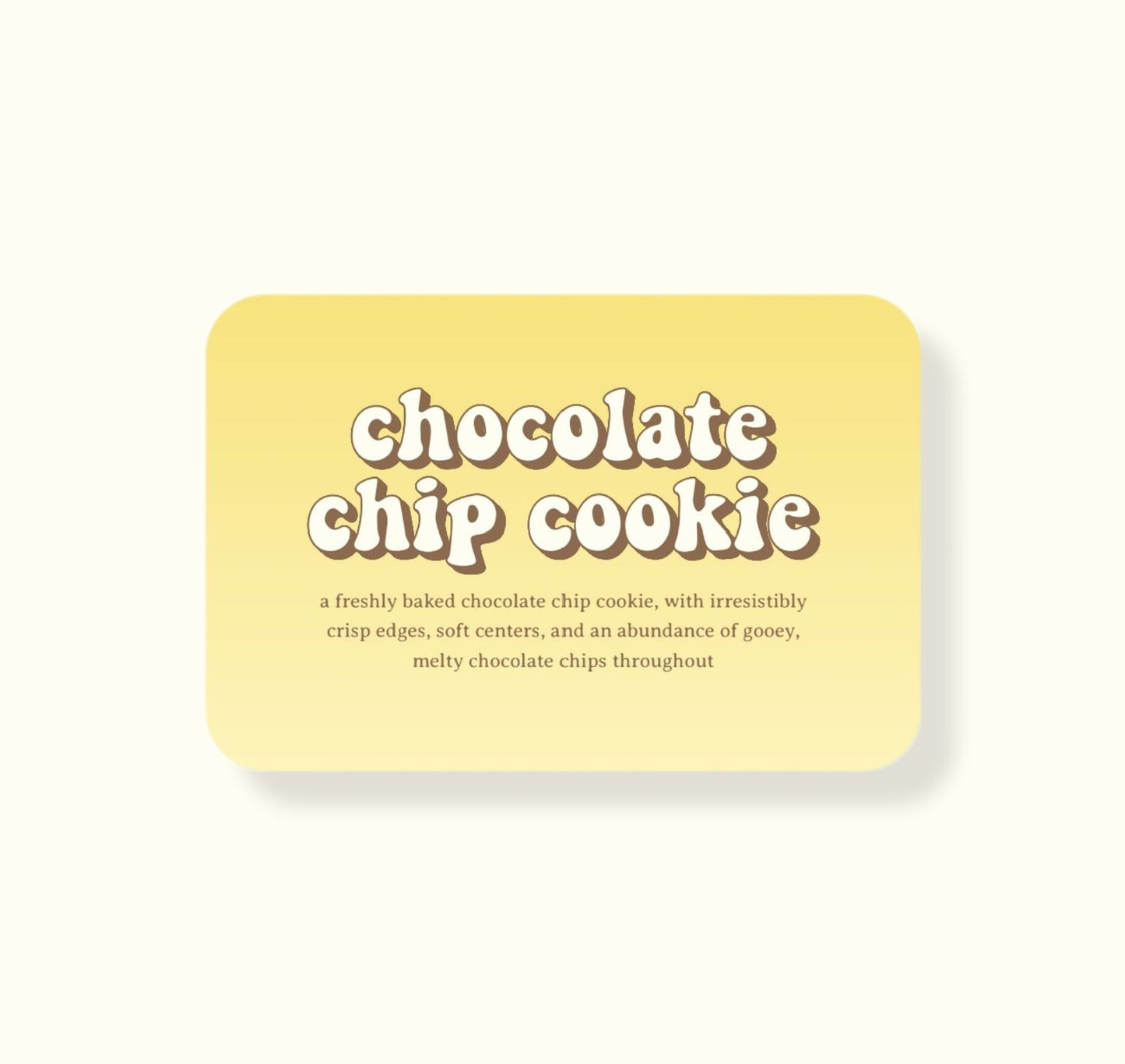 Pastry Labels