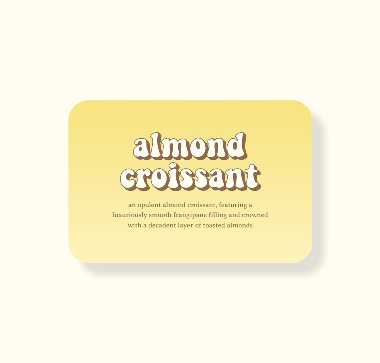 Pastry Labels