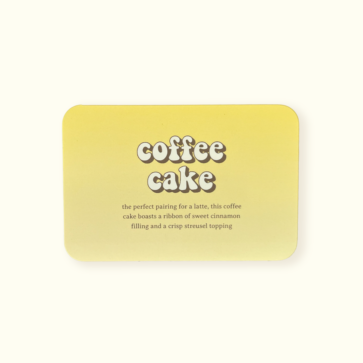 Pastry Labels