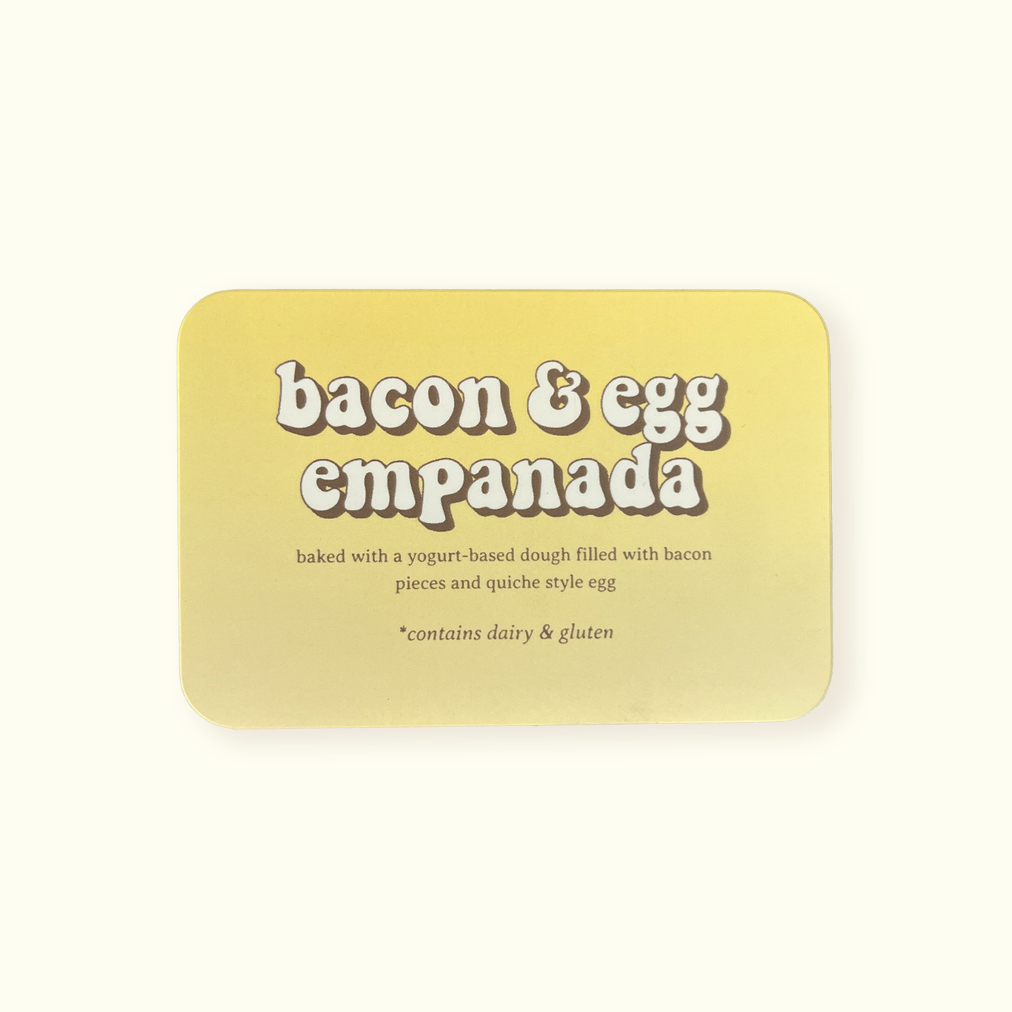 Pastry Labels