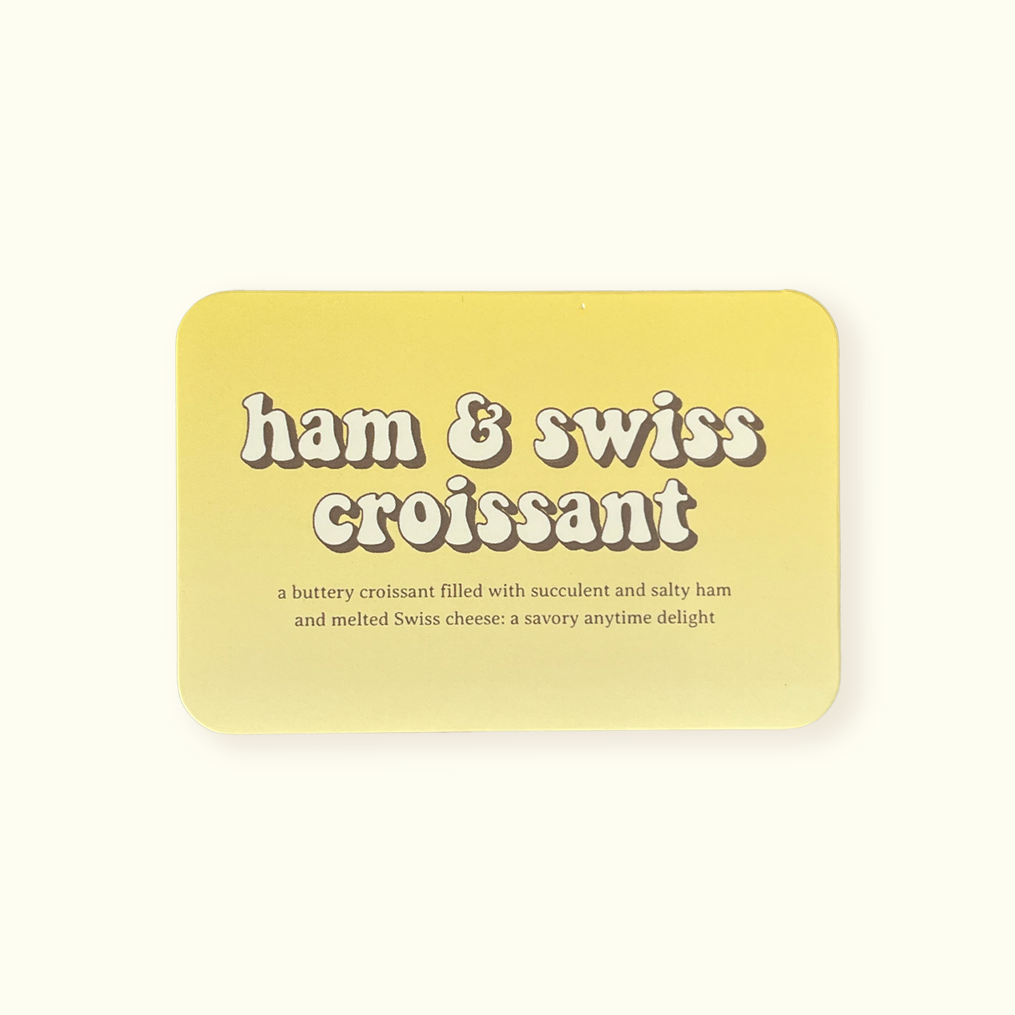 Pastry Labels
