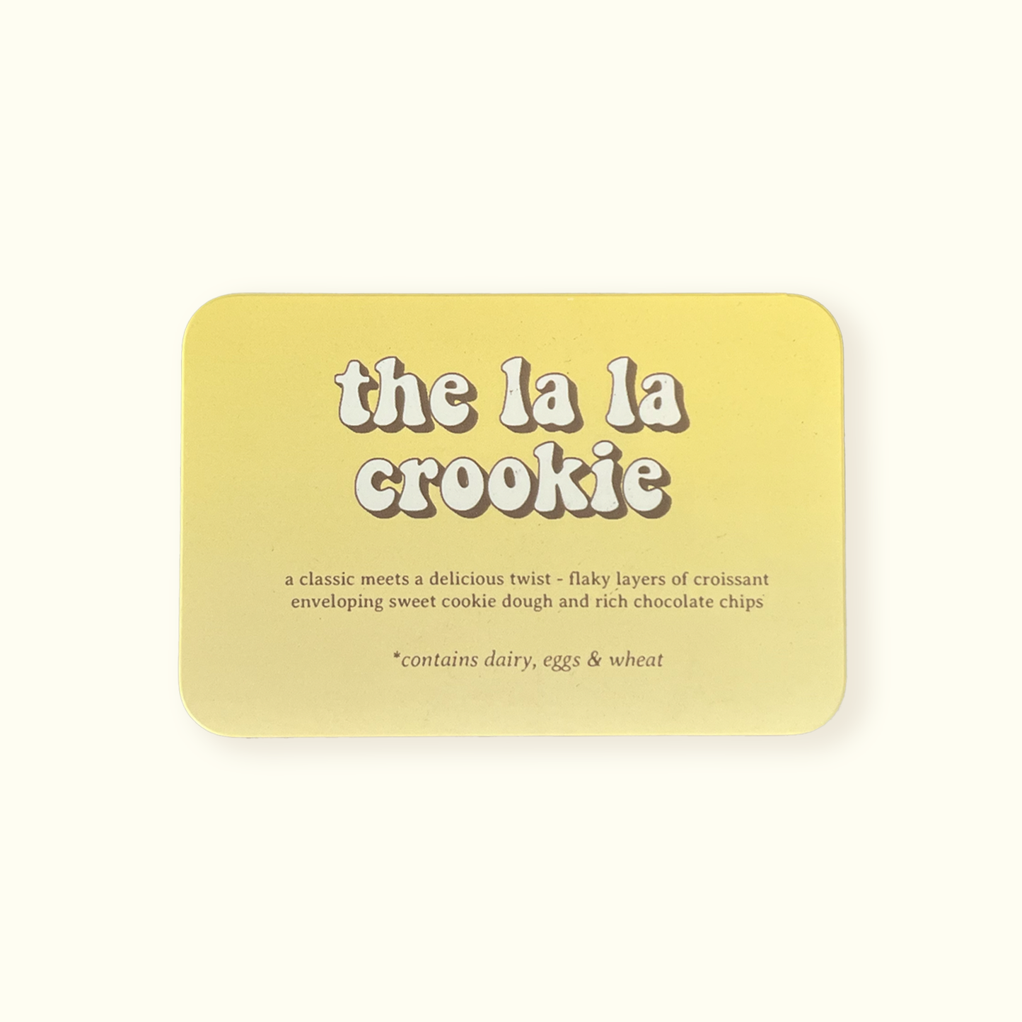 Pastry Labels
